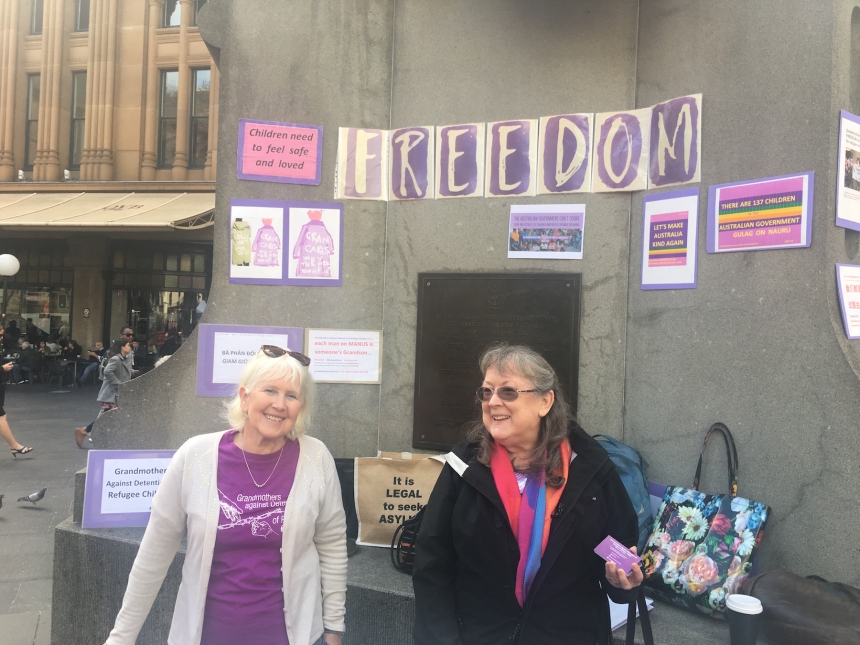 Grandmothers Against the Detention of Refugee Children